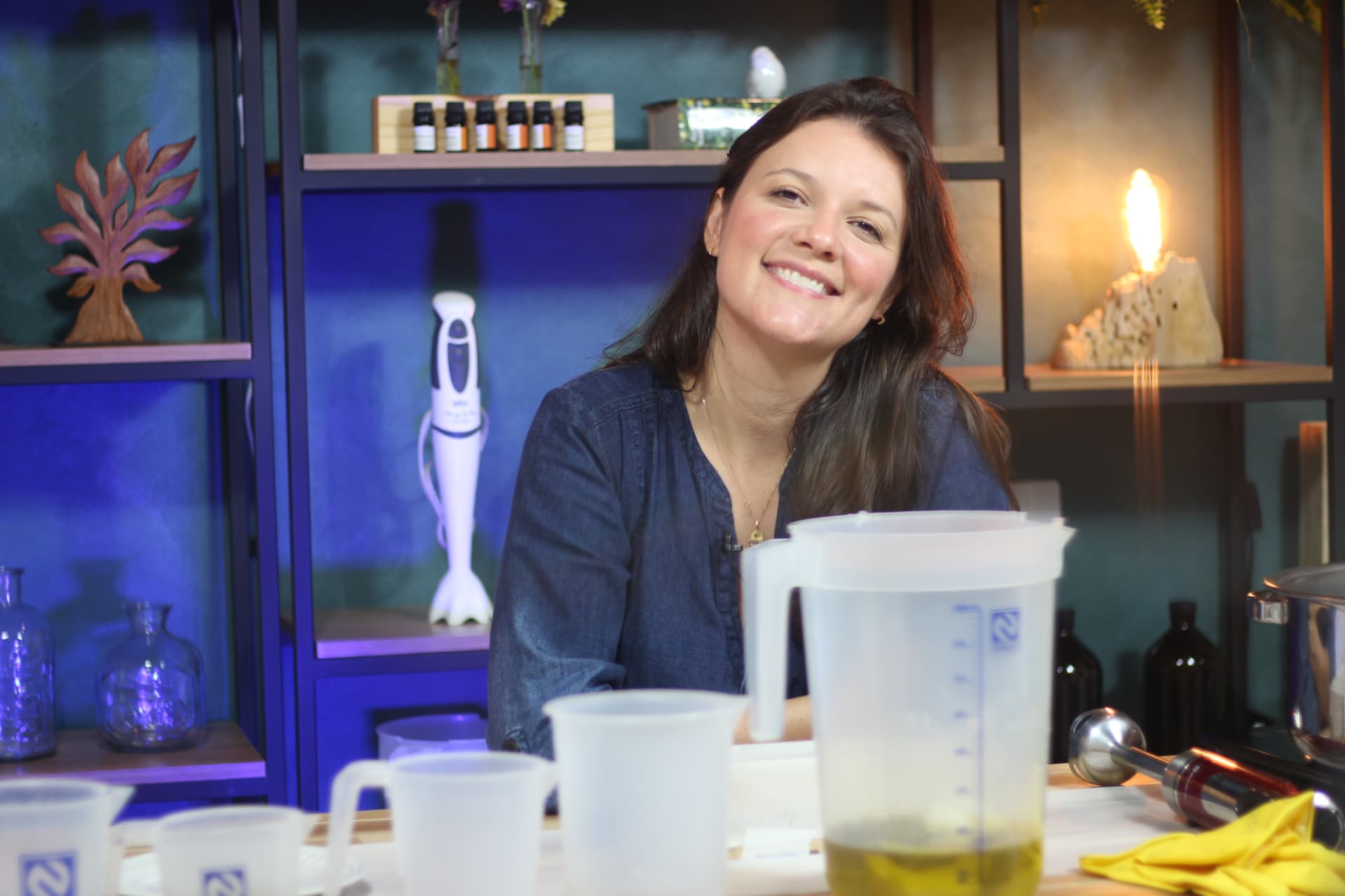 Natália Bisson, professora de saboaria natural